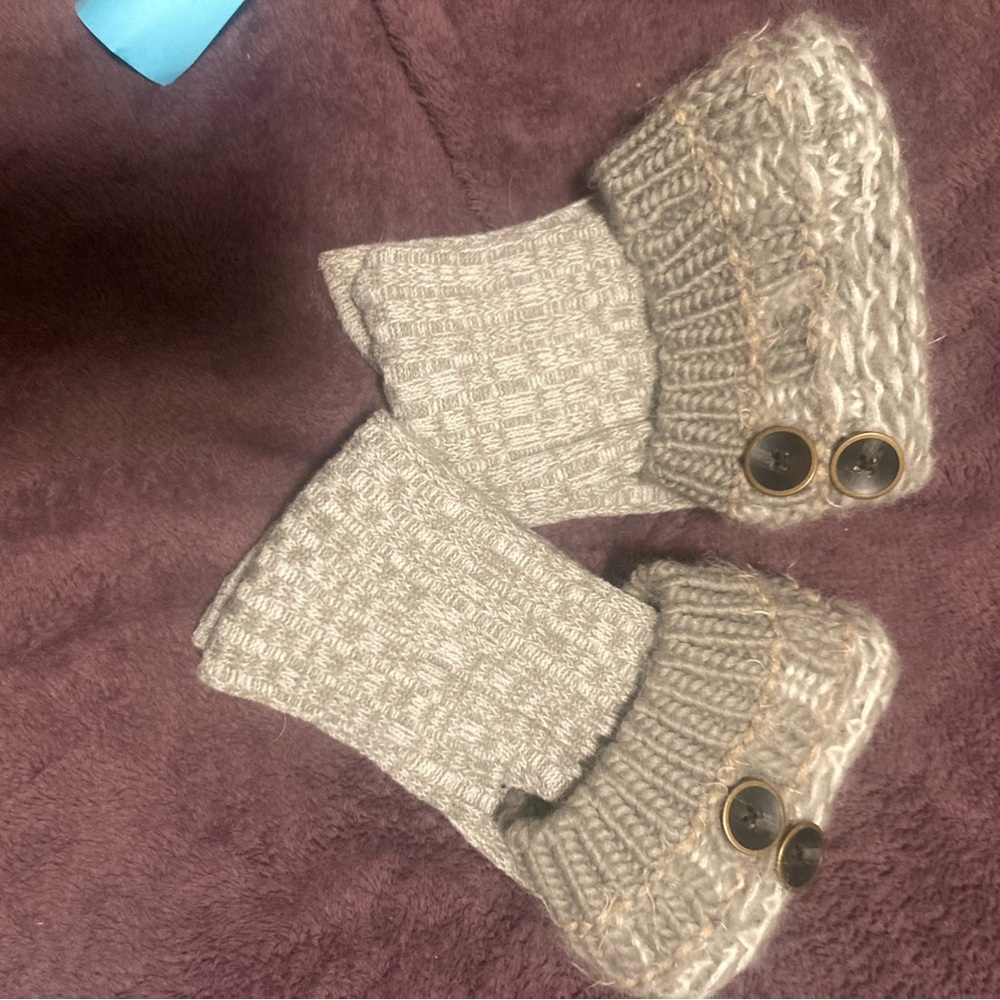 Knee high socks approximately 17 inches from ankle